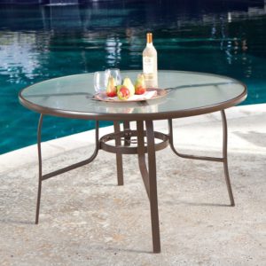 Glass Outdoor Furniture
