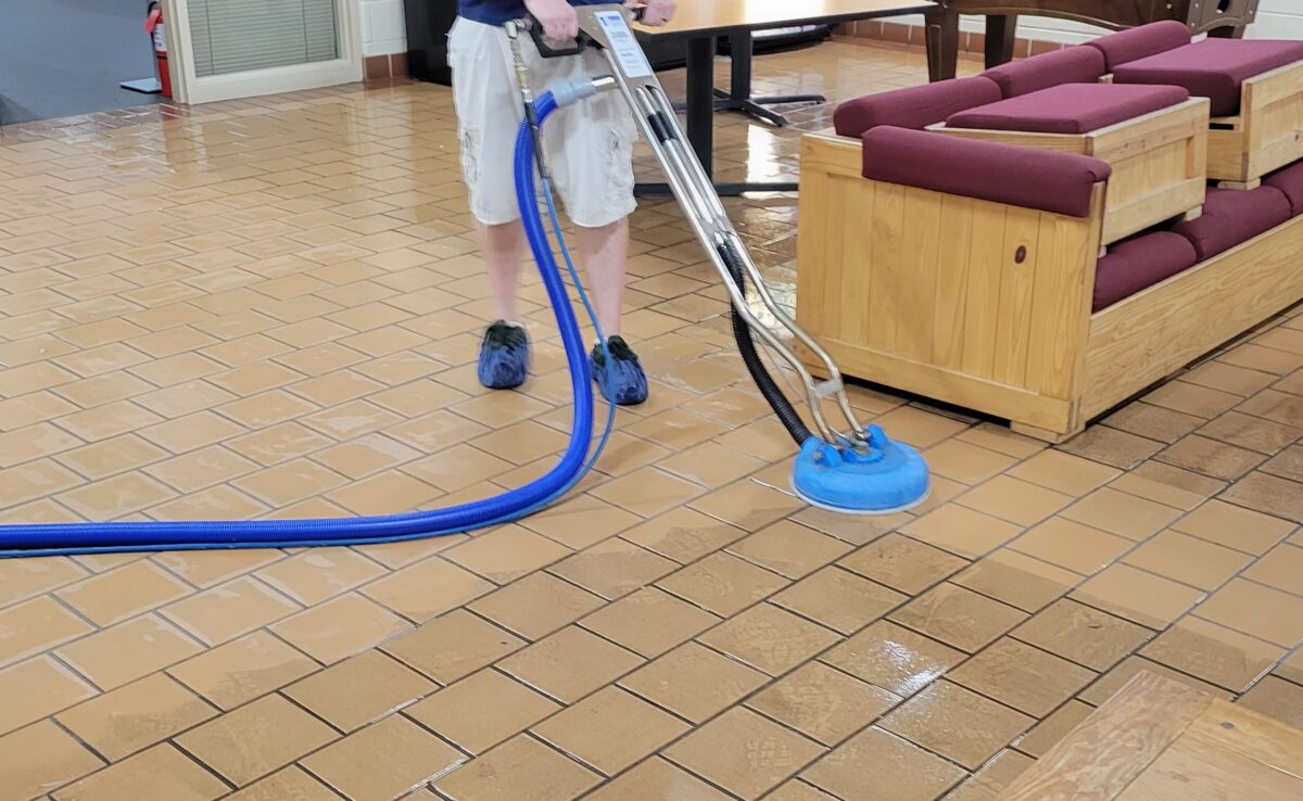 commerical tile cleaning at restaurant in elkridge md